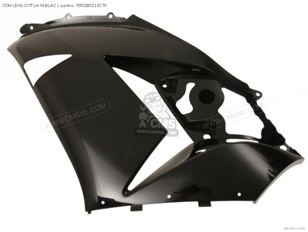 Kawasaki COWLING CNT LH M.BLAC 55028-0218-17K - NINJA ZX-14 2007