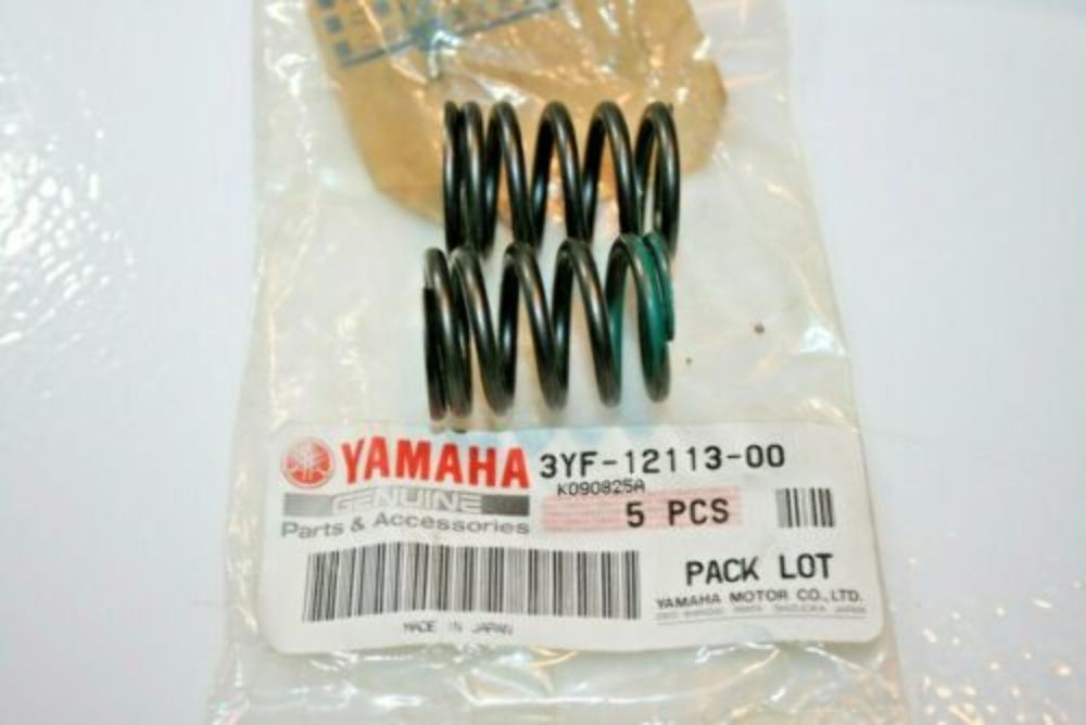 NEW ORIGINAL YAMAHA GRIZZLY 660 RHINO VALVE INNER SPRING QTY2 3YF-12113-00