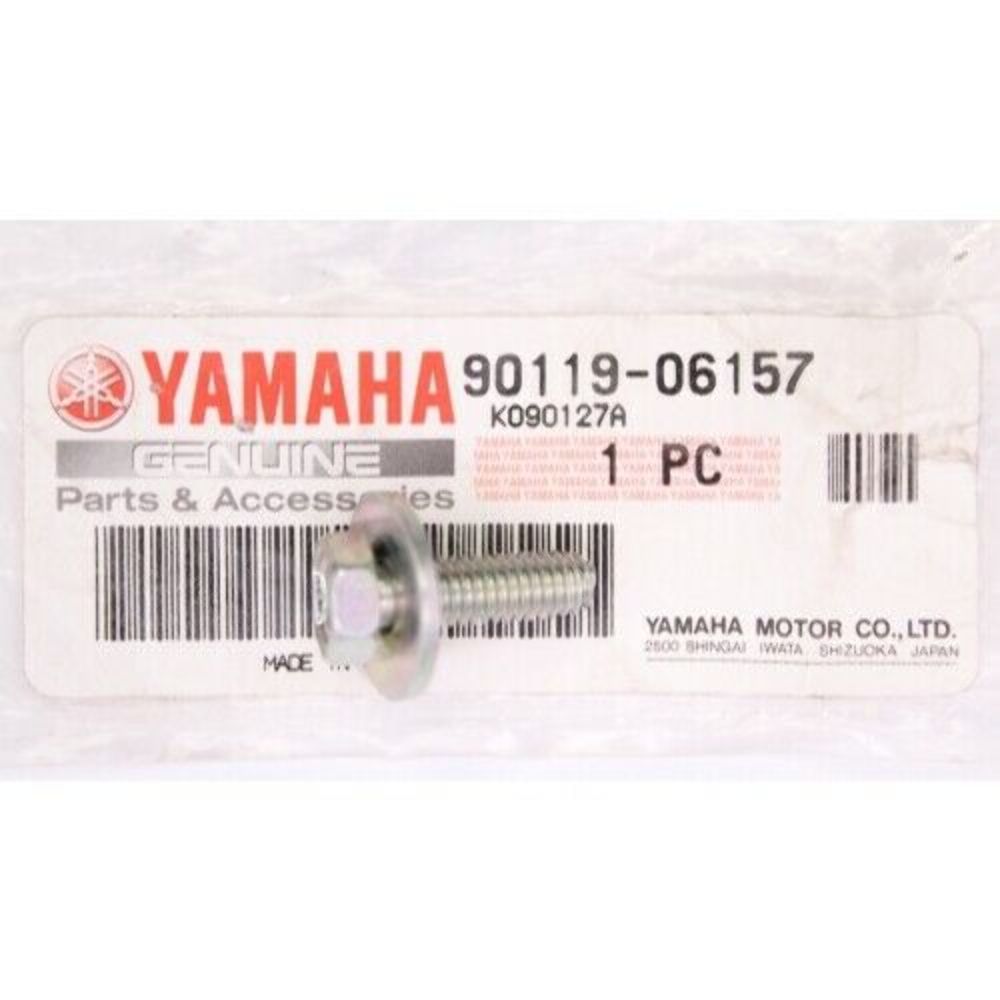 Genuine Yamaha Bolt W/ Washer PN 90119-06157-00 - GRIZZLY 4WD