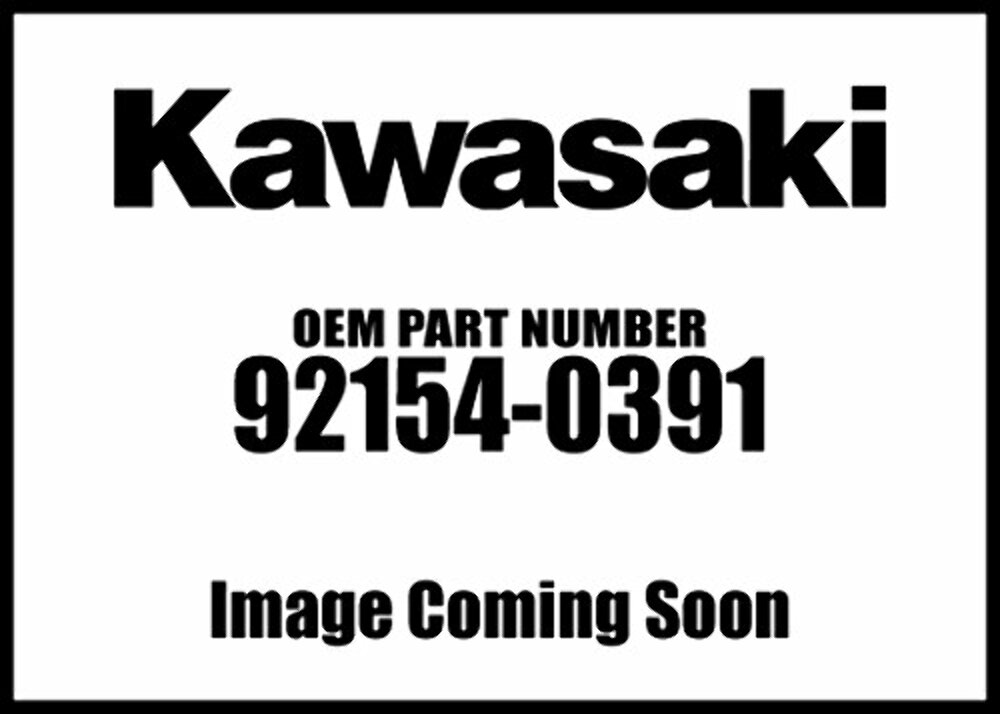 Kawasaki 2011-2018 Klr650 Bolt 6X16 92154-0391 New Oem