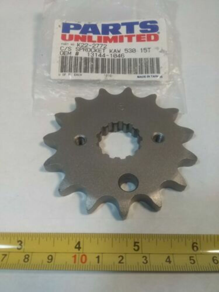 Parts Unlimited K22-2772 Steel Front Sprocket 15t skybay-b509-mr
