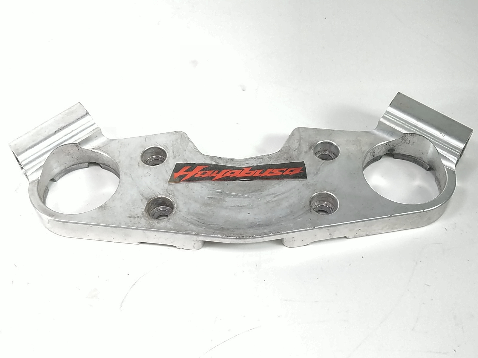 08 18 Suzuki Hayabusa GSX1300R Top Upper Triple Clamp Tree Clip On Bracket