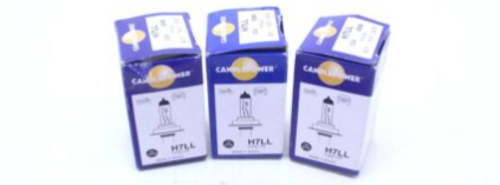 OEM CANDLEPOWER HEADLIGHT BULBS H7LL LOT OF 3 015111700077