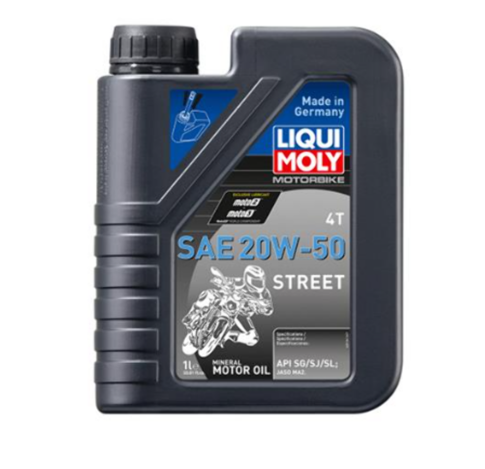 Liqui Moly 4T Street Motorcycle Oil 3601-0695