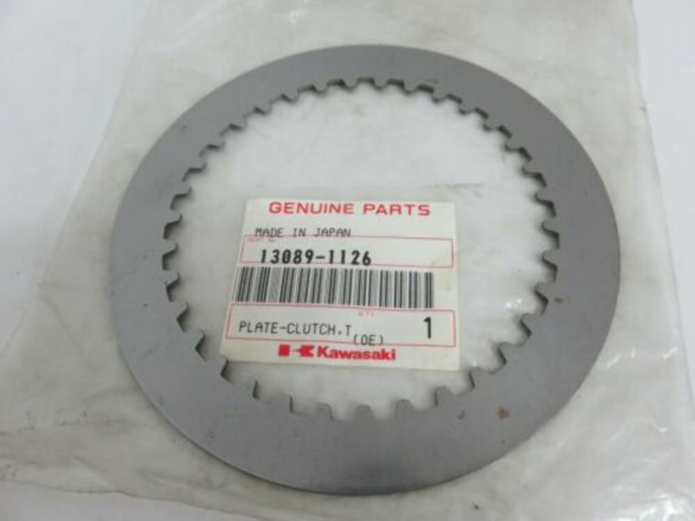 Kawasaki 2000-2016 Ninja Zzr600 Plate Clutch T=1 4 13089-1126 New OEM