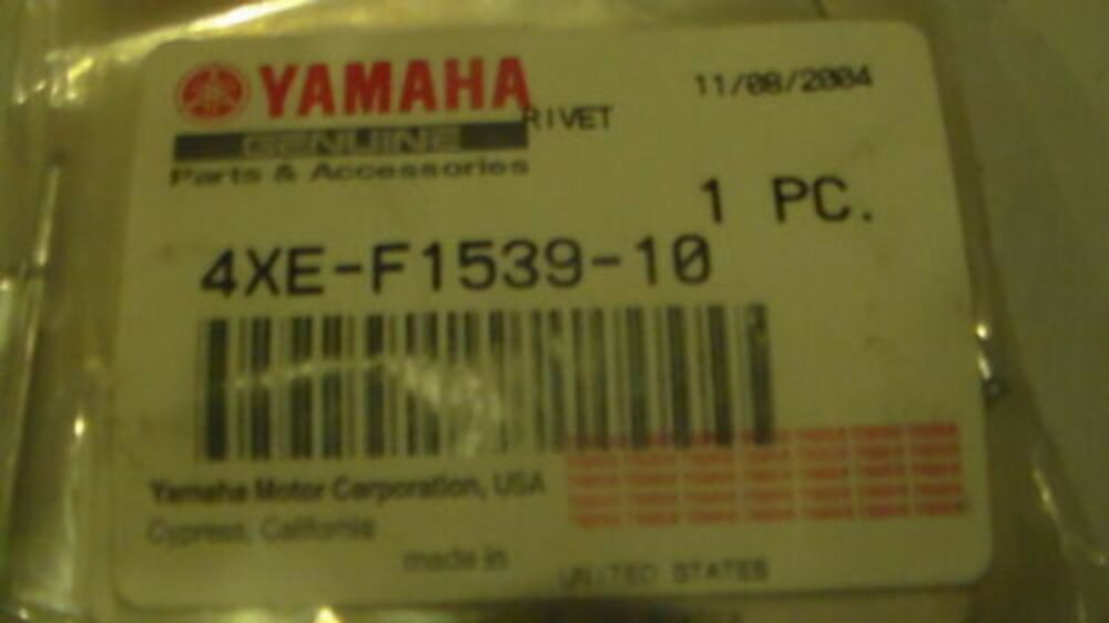 10 pc NEW 02-18 Yamaha Grizzly Kodiak Big Bear Rhino Wolverine 4XE-F1539-10