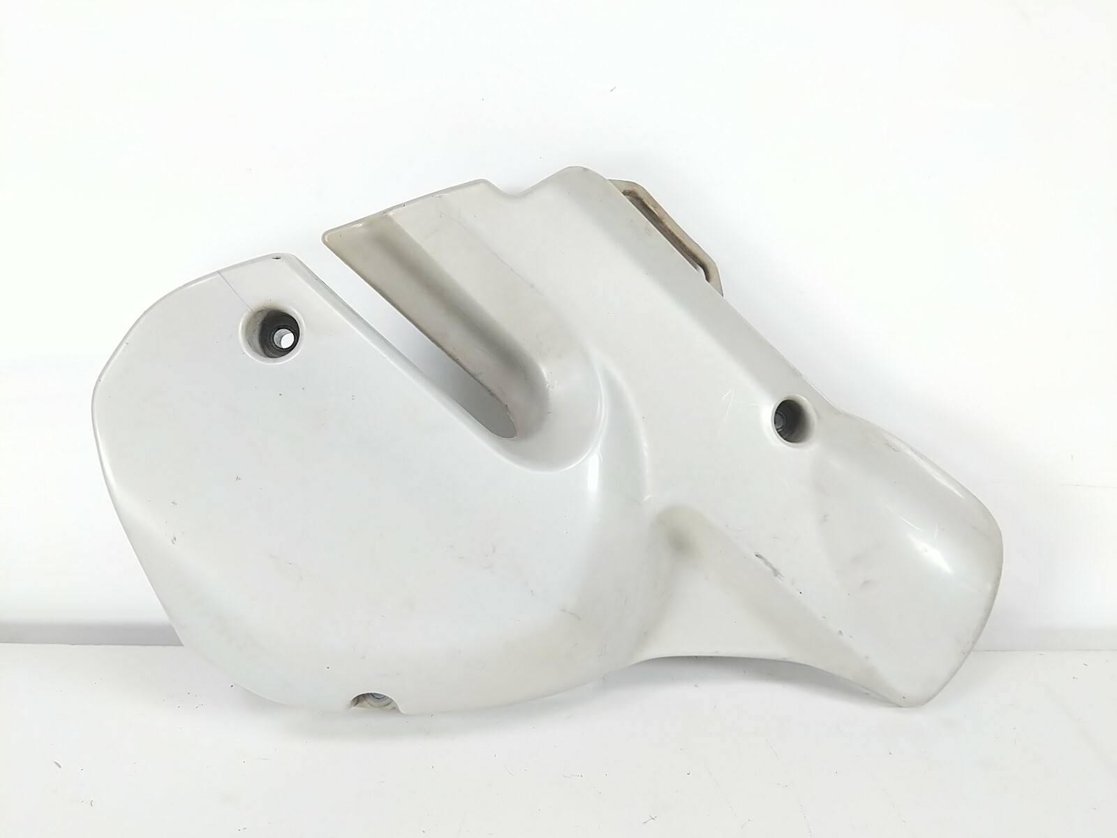 10 Honda NT700 White Front Left Sprocket Cover Guard Plastic 11350-MEW-9230