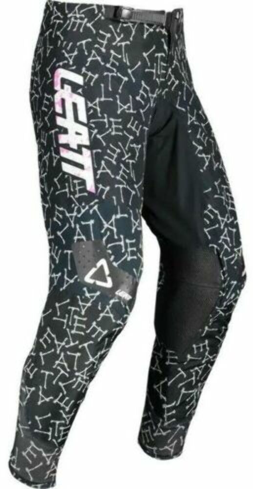 LEATT MOTO 4.5 PANTS - BLACK/BONES - SIZE 26 - 5021010364