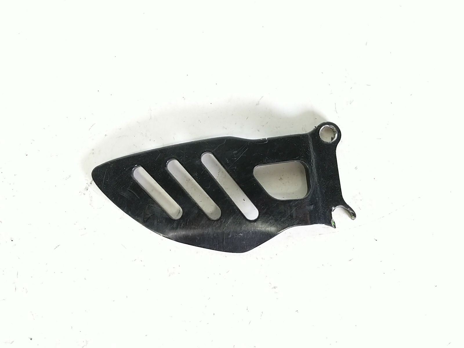 05-08 Kawasaki ZZR 600 Right Heel Guard Damaged