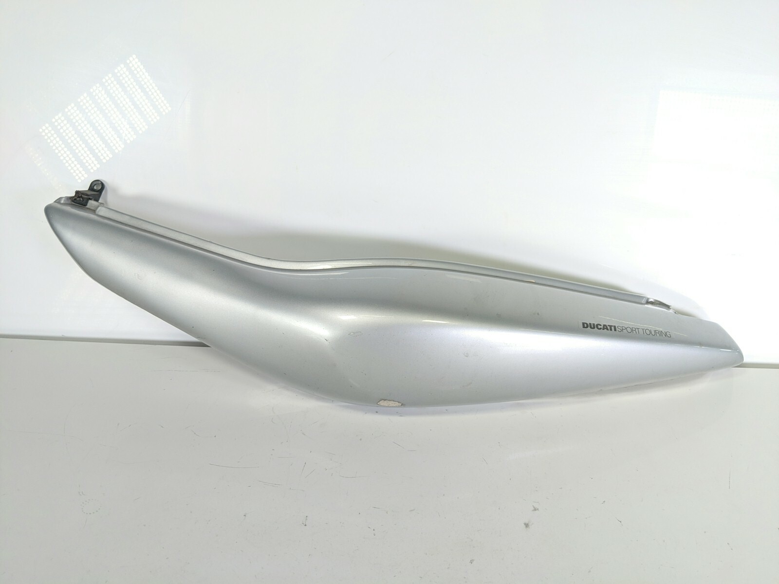 04 Ducati ST3 Grey Right Cowl Fairing Cover Plastic Damaged