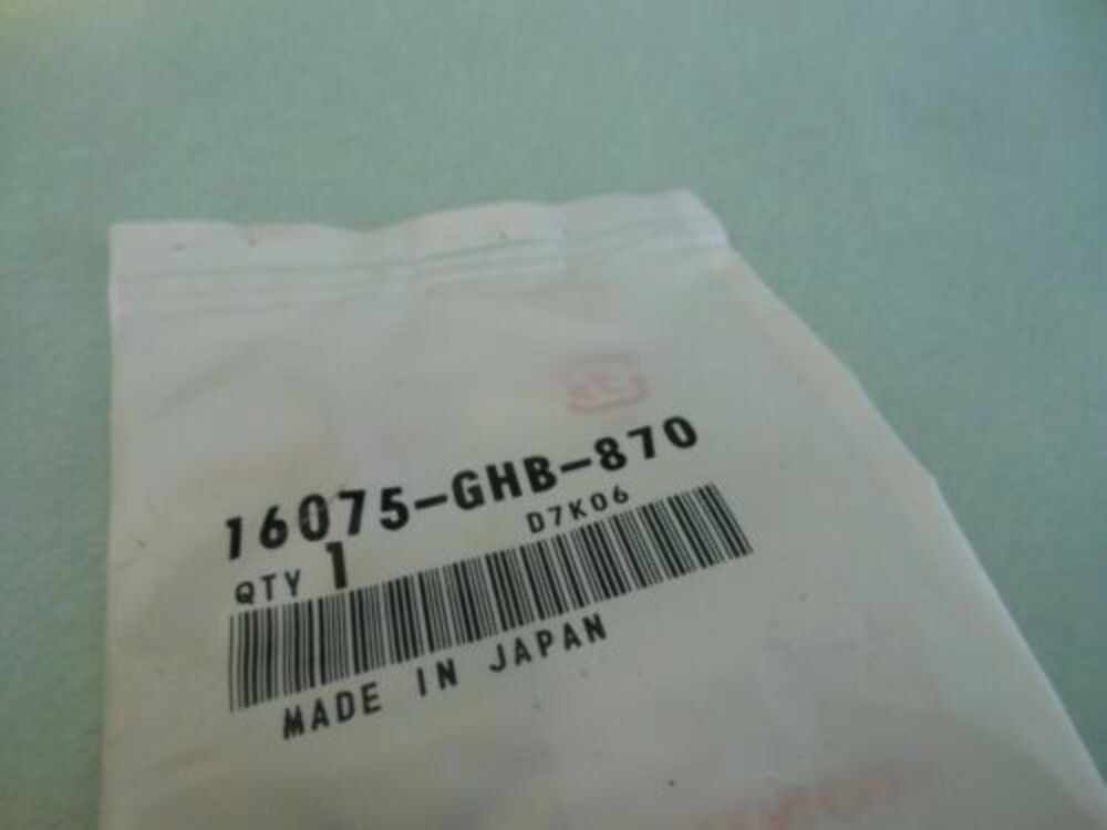 OEM Honda 1997-03 XR70R Carburetor O-ring 1.9X20.6 # 16075-GHB-870