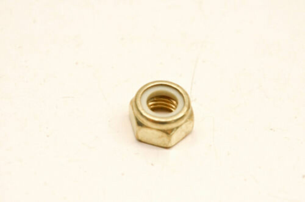 Sea-Doo New OEM Hex Nut Elastic M8 Brass 232581200 QTY 3