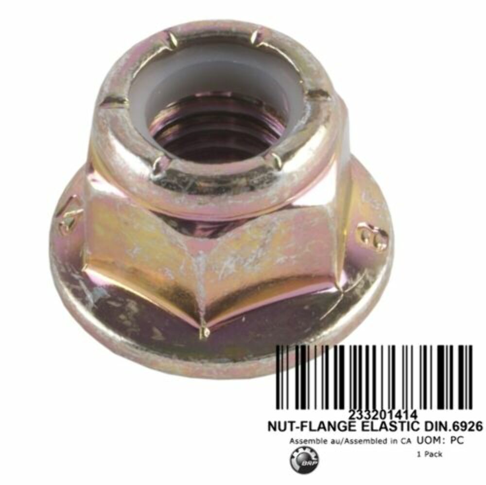 Ski-Doo 233201414 Hex Flanged Elastic Nut M10 1999-19 Expedition Mach Skandic