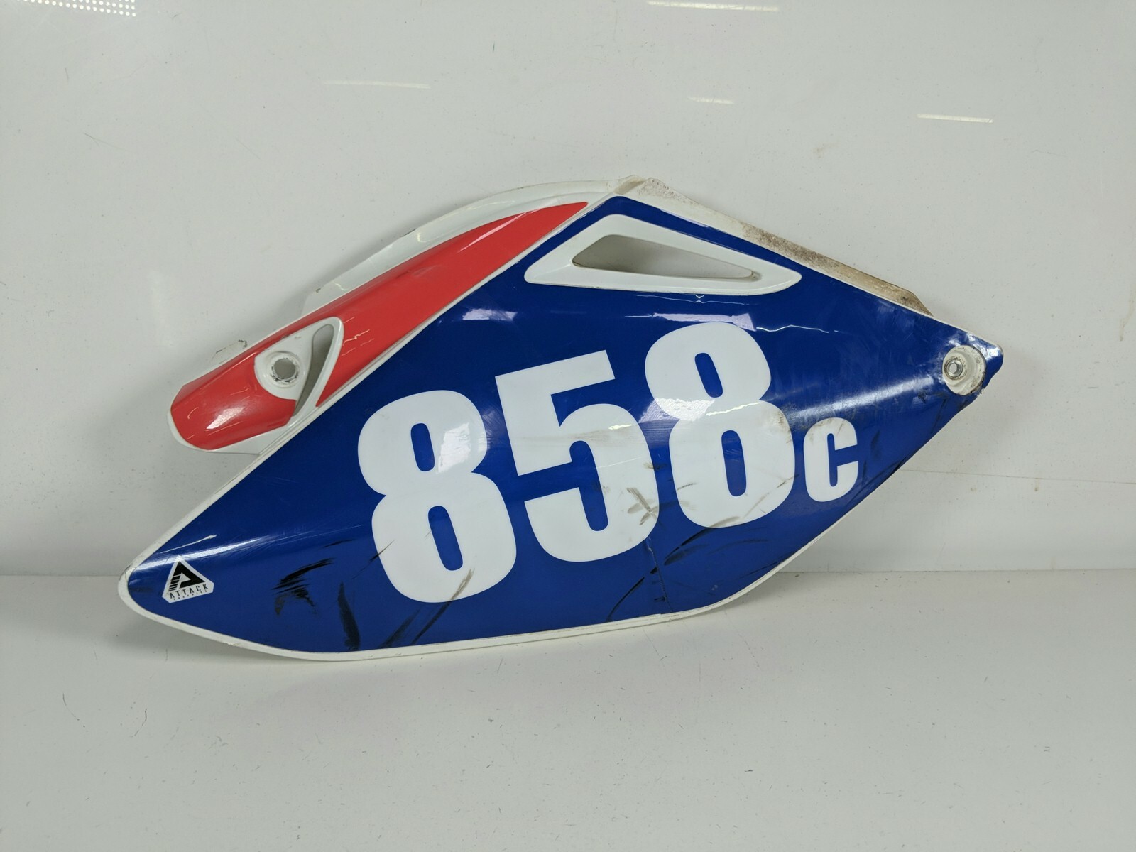 09 Honda CRF250R CRF 250 Blue Right Rear Tail Fairing Cover Plastic 83510-KRNJ-A000