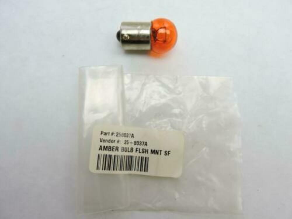 K&S Amber Bulb Flsh Mnt SF Part 258037A NS326