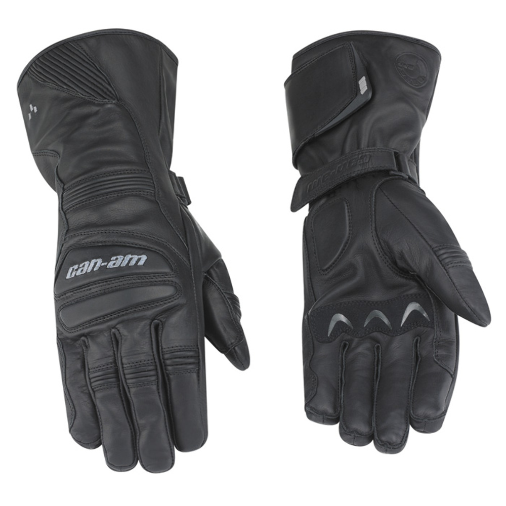 Can-Am Spyder New OEM Men's Soft Shell Touring Gloves Medium Black 4462041490