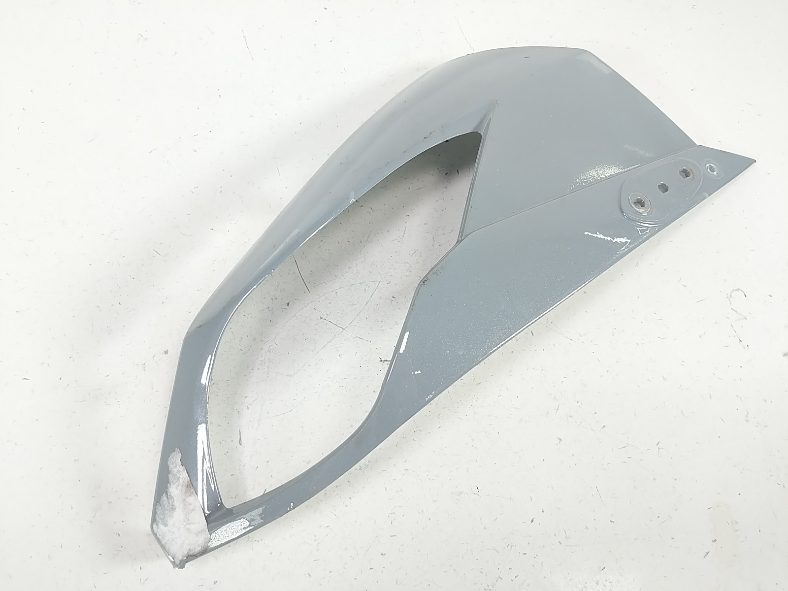 09 Kawasaki Ninja ZX6R Grey Cover Plastic Fairing Damaged