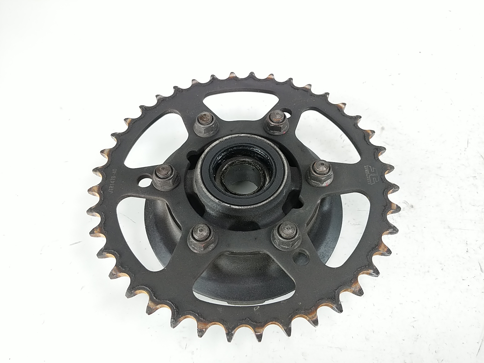 ※6cusページ 09 Kawasaki Ninja ZX6R Rear Wheel Cush Drive Sprocket Hub