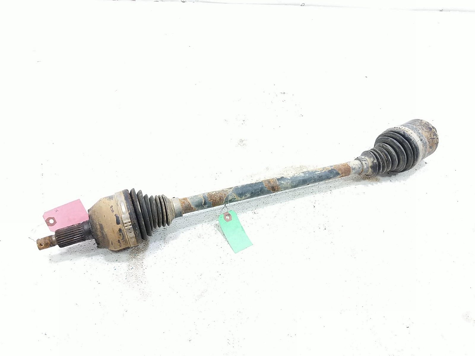 19 Polaris RZR XP Turbo (1000) Rear Left CV Axle Half Shaft Damage