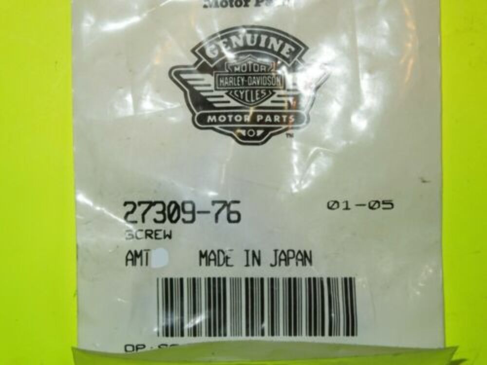 Harley Davidson Float Pin Screws P/N 27309-76 QTY 2