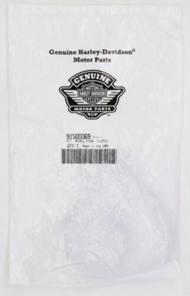 Harley-Davidson Clutch Recall Kit 0160 Part Number - 91500069