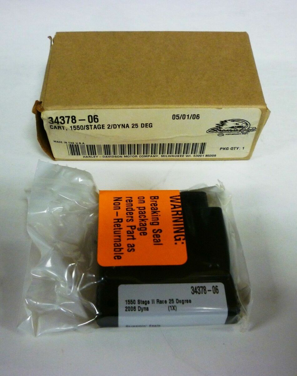 Harley Davidson ScreaminEagle Cart 1550 ST2 Dyna 25 Deg Race 34378-06