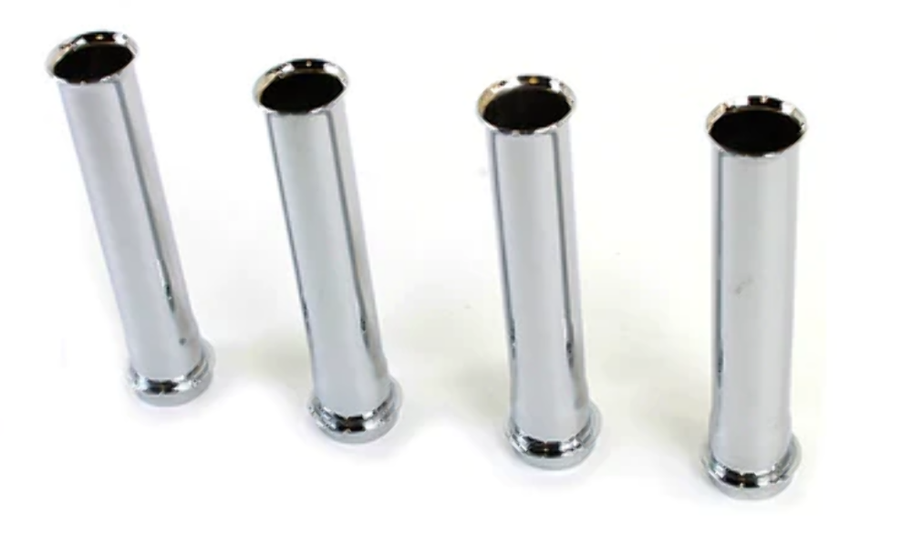 Harley Davidson LOWER PUSHROD COVER SET OF 4 CHROME 25700488
