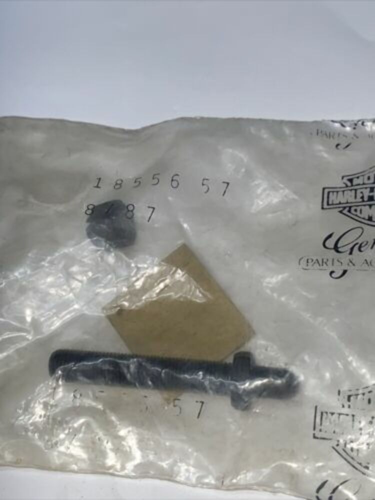 OEM Harley Davidson TAPPET ADJUSTING SCREW P/N 18556-57 QTY2