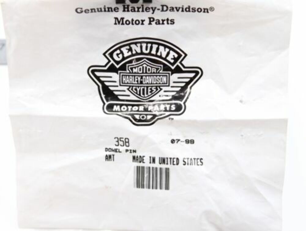 Genuine Harley-Davidson Dowel Pin Part Number 358