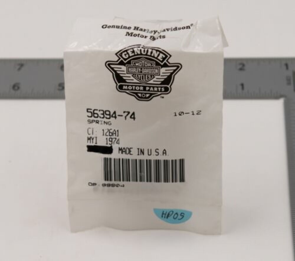 Genuine Harley-Davidson Spring Part Number 56394-74 QTY2