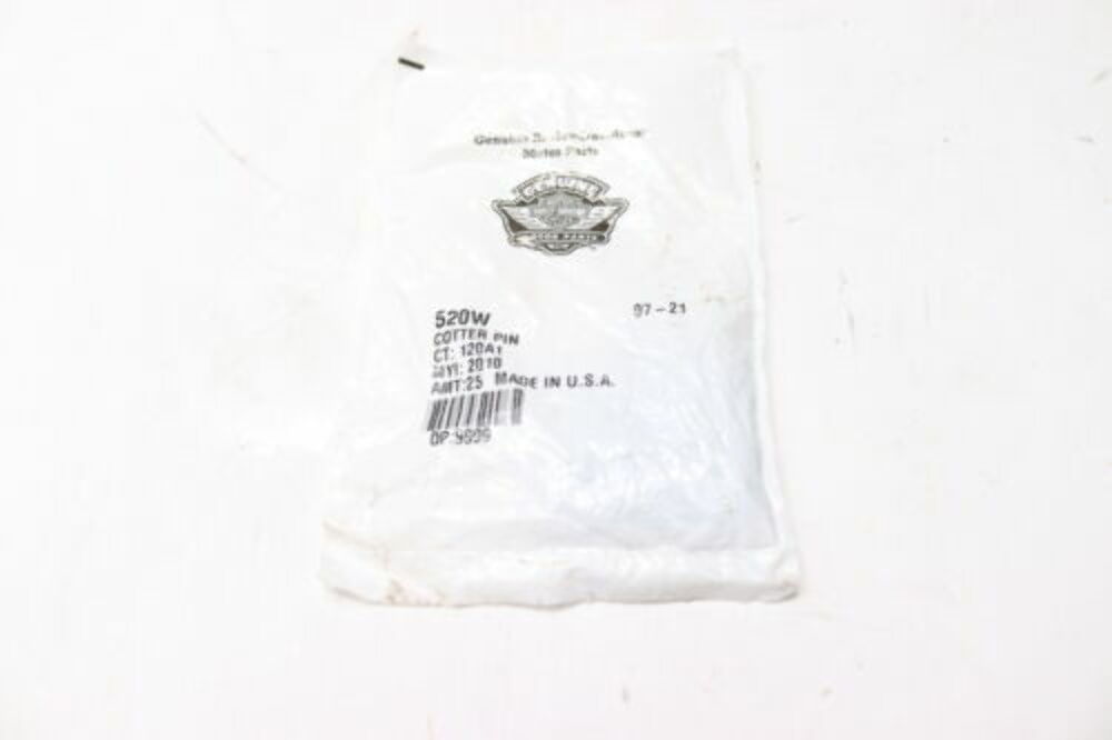 Genuine Harley Davidson Cotter Pin Qty 3 P/N: 520W