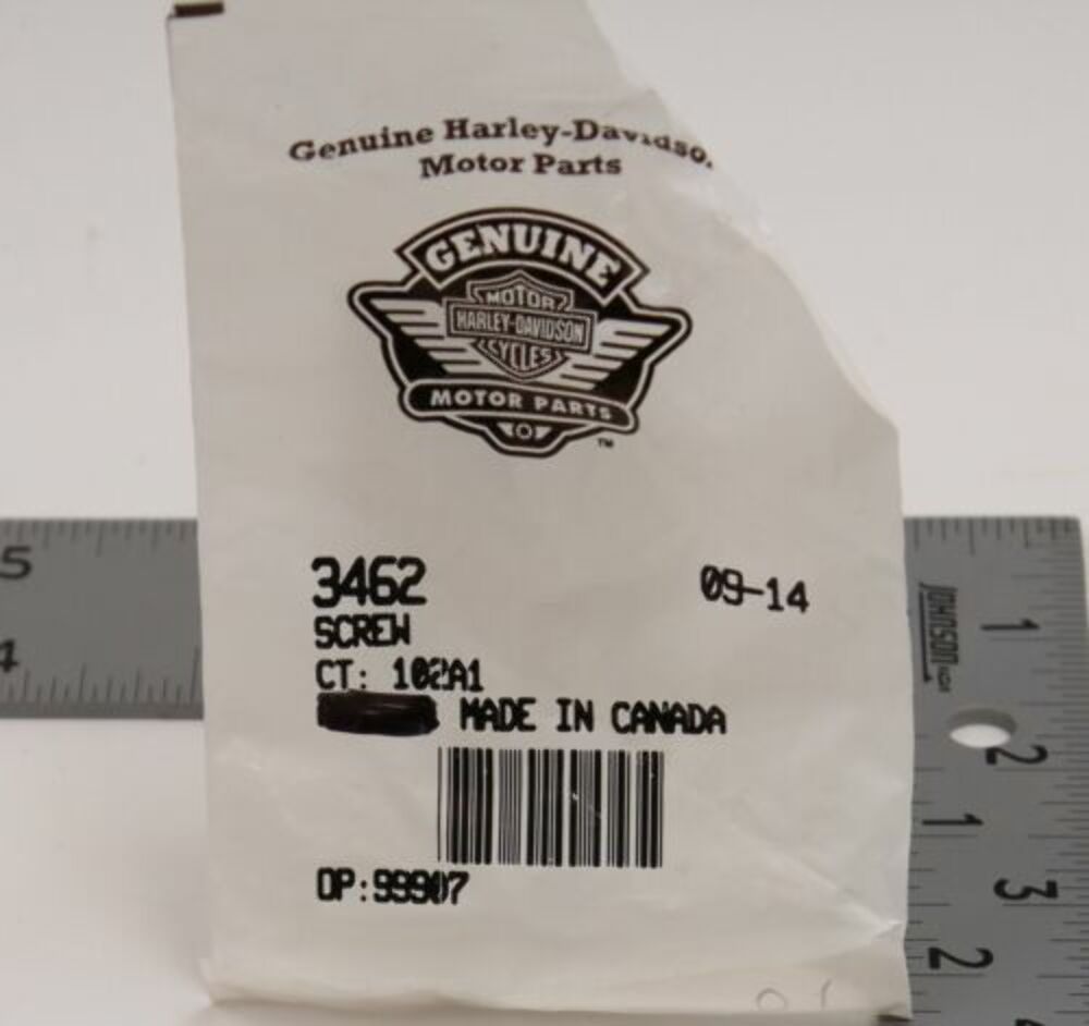 Harley-Davidson Screw Part Number 3462