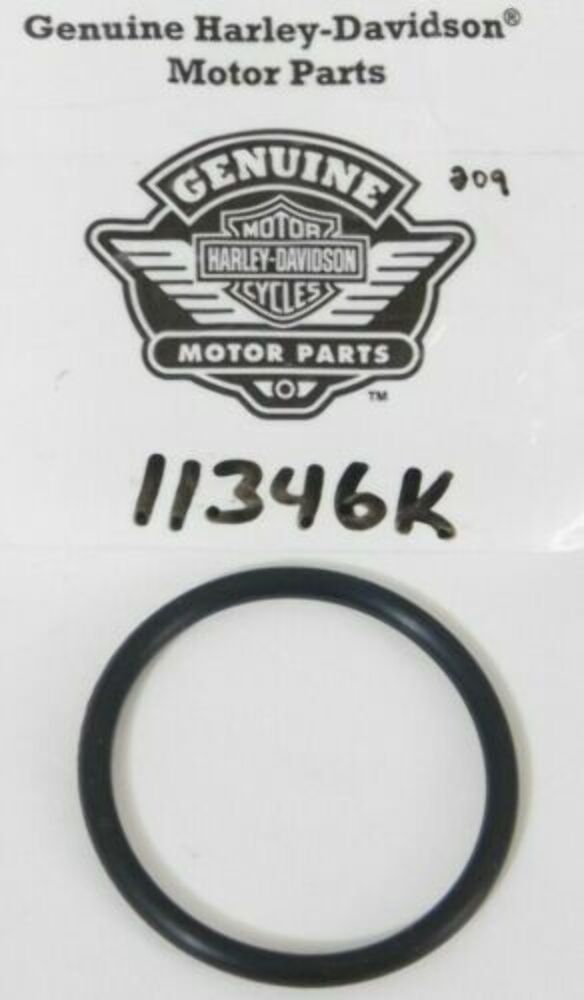 Genuine Harley-Davidson Motorcycle Factory Rubber O-Ring Seal OEM 11346K