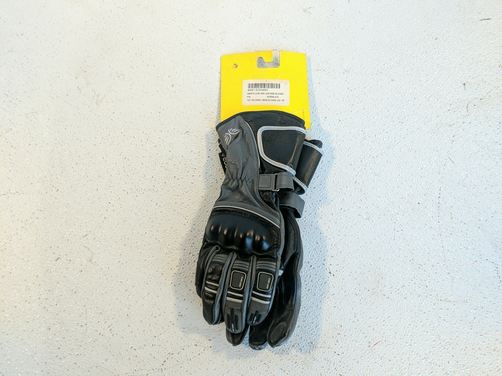 Can-am VSS Leather Riding Gloves Medium Black 4461530490