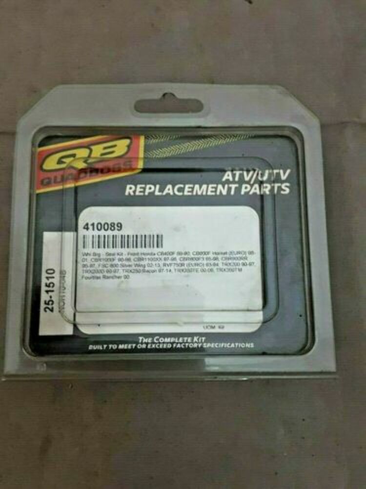Quadboss 41-0089 Front Wheel Bearing and Seal Kit 1989-1991 Honda CB400F