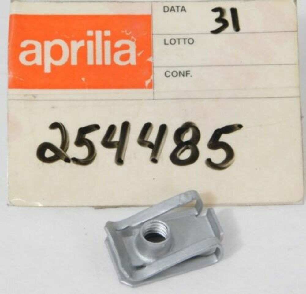 Aprilia Fairing Fixing Spring Plate M6 RSV 1000 TUONO Mana Shiver 254485 QTY2