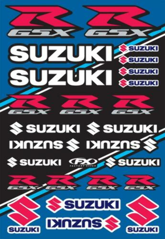 FACTORY EFFEX DECAL SHEET ORIG EQUIP SUZ SB 22-68434