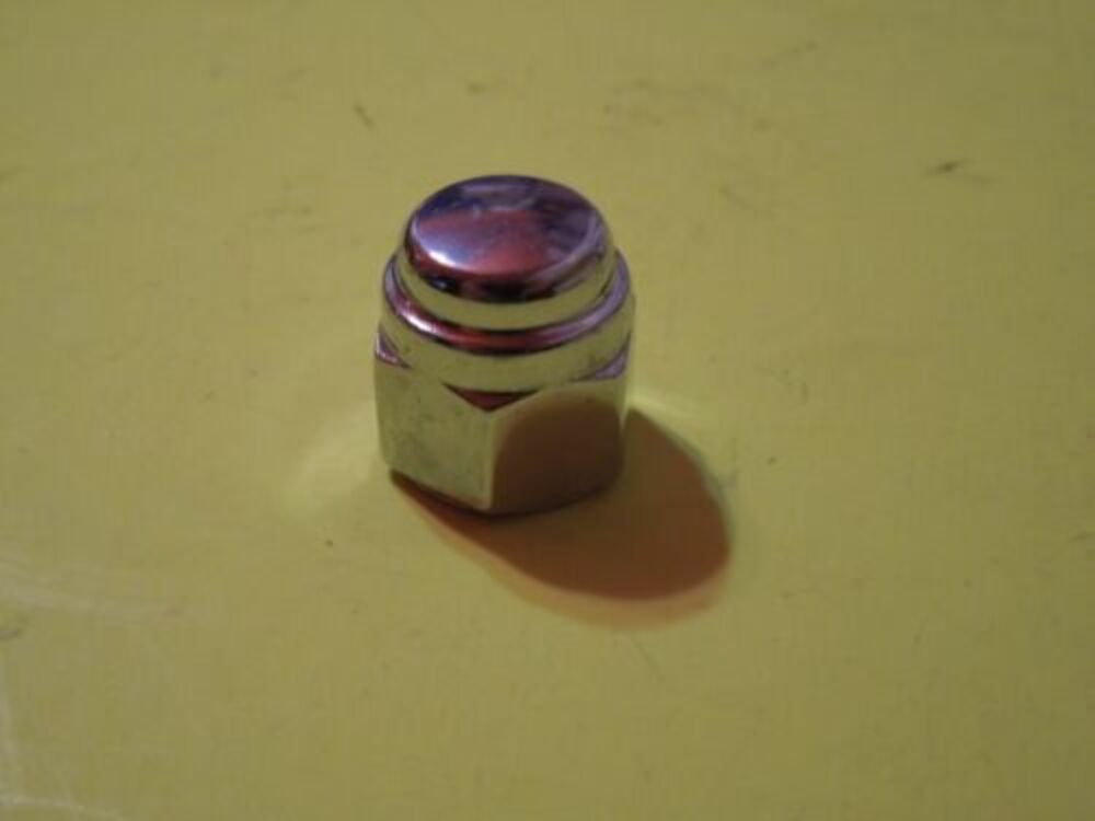 Harley Davidson 7/16-20 Chrome Plated Flat Top Acorn Nut P/N 8067 QTY 3