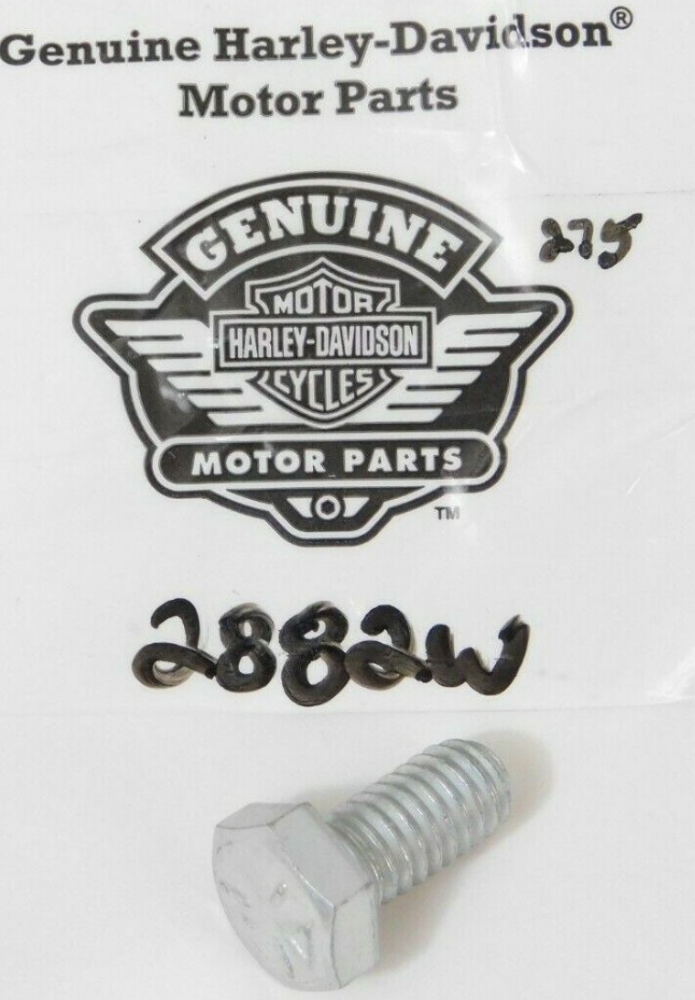 Harley Davidson Screw 5/16"-18 x 5/8" UNC Hex Head 2882W QTY3