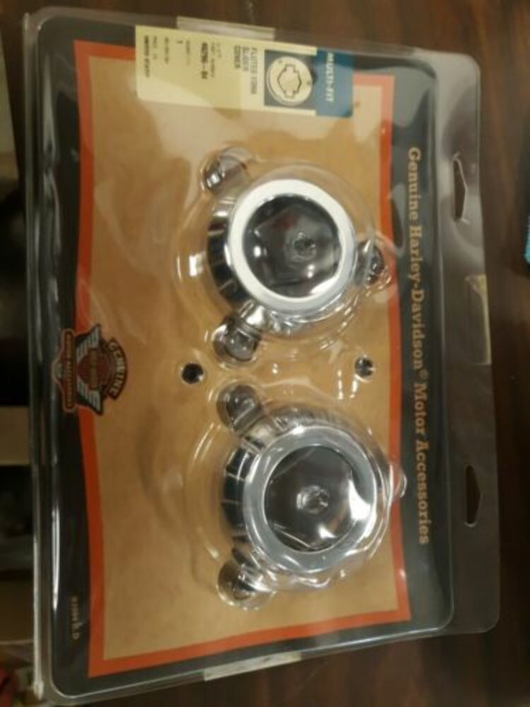 Harley-Davidson Sportster Dyna Chrome Fluted k Slider Cover 46296-04