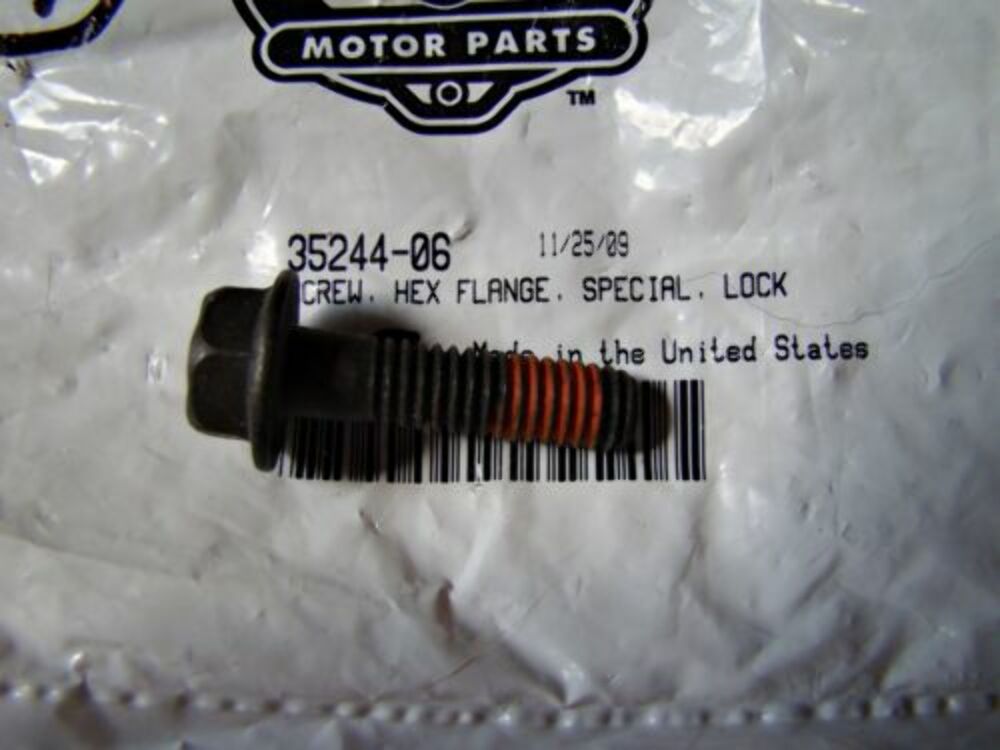 Genuine Harley Davidson Hex Flange Head Screw 35244-06 QTY 6