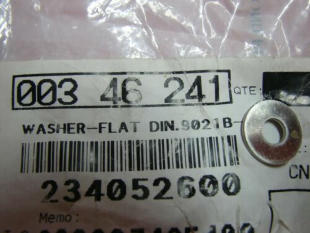 NEW Seadoo Watercraft Flat Washer 5 MM Stainless 234052600 OEM QTY 2