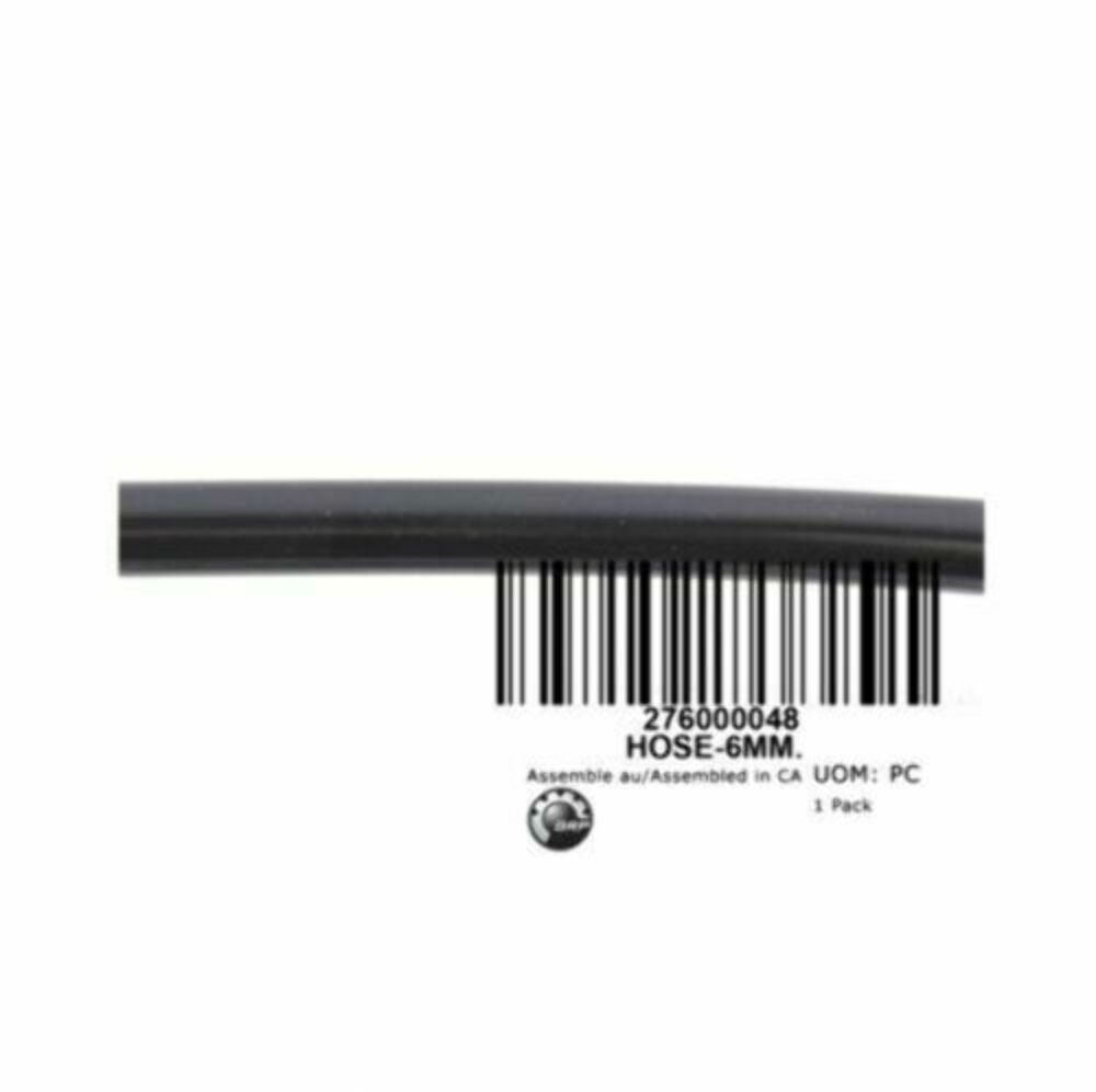 SEA SKI DOO BRP BOMBARDIER CAN AM HOSE 6 MM ID BLACK ROLL OEM 276000048