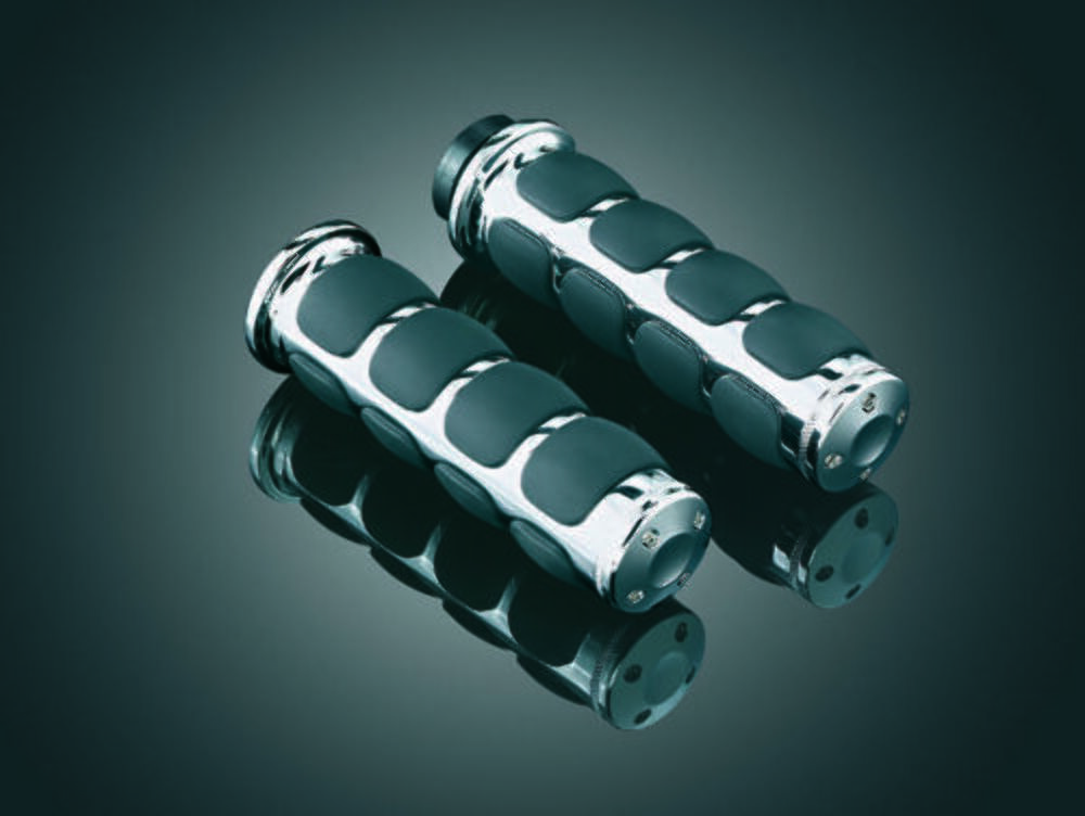 Kuryakyn Com t ISO Hand Grips Indian Models 14-17 Chrome 418874