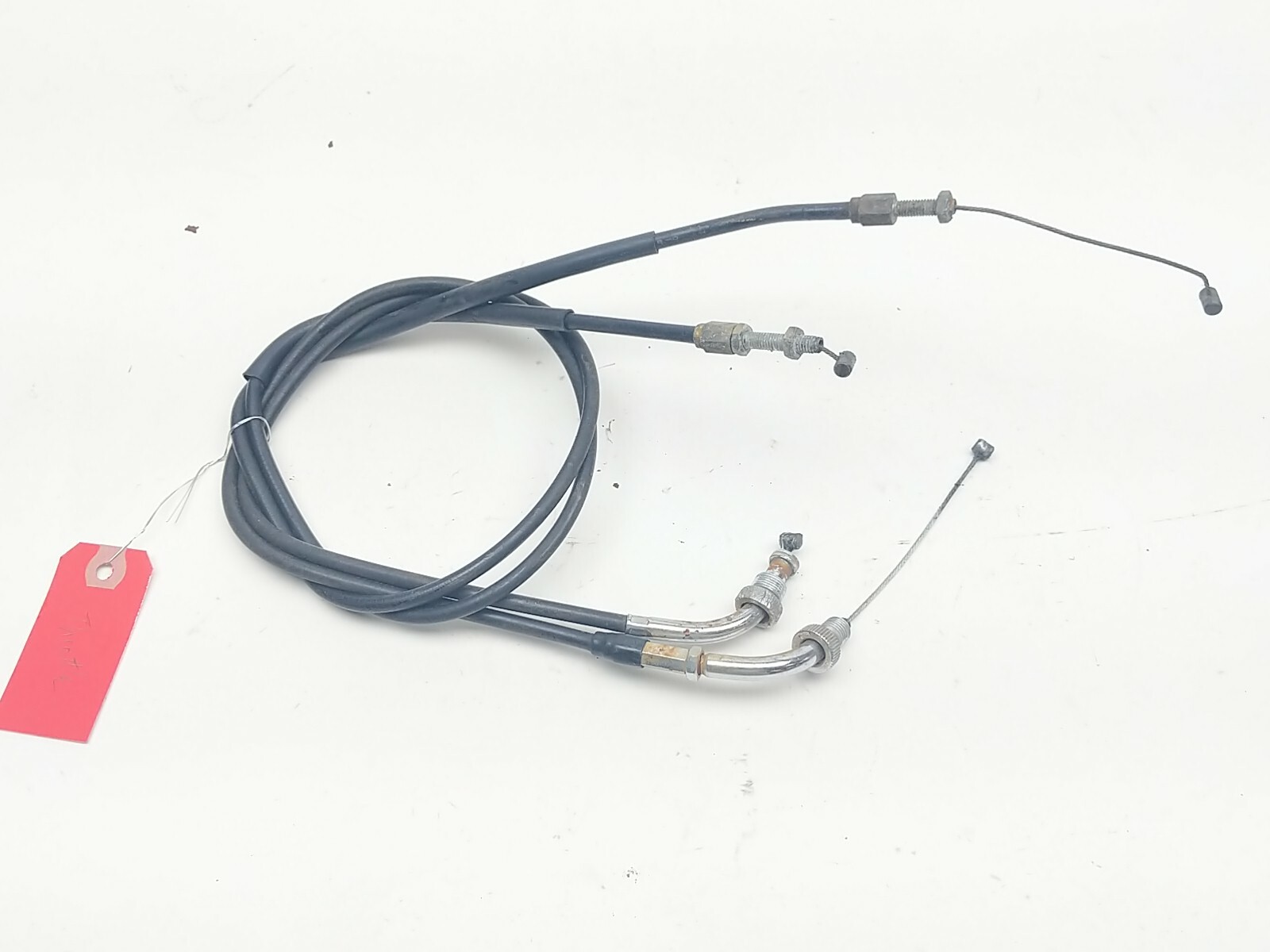02 Honda Shadow Sabre VT1100 Throttle Cable Lines