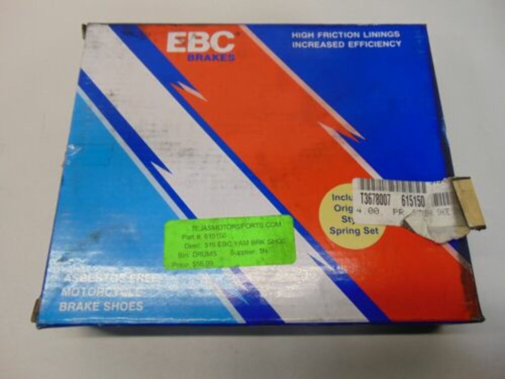 S118T1 615150 EBC Brakes New Brake Shoe Set