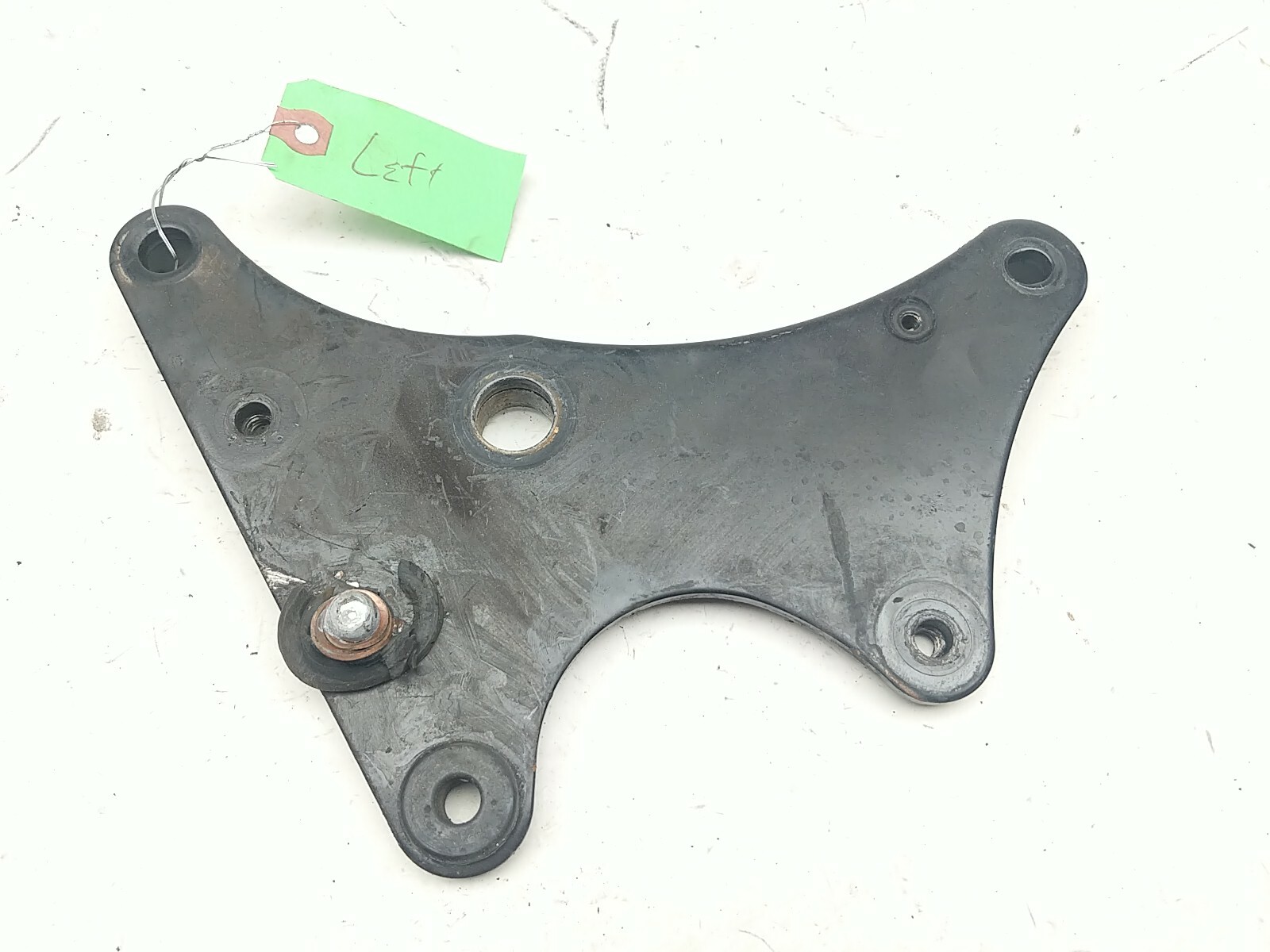 12 Kawasaki EX650 Ninja 650 Left Rearset Front Driver Peg Mount Bracket