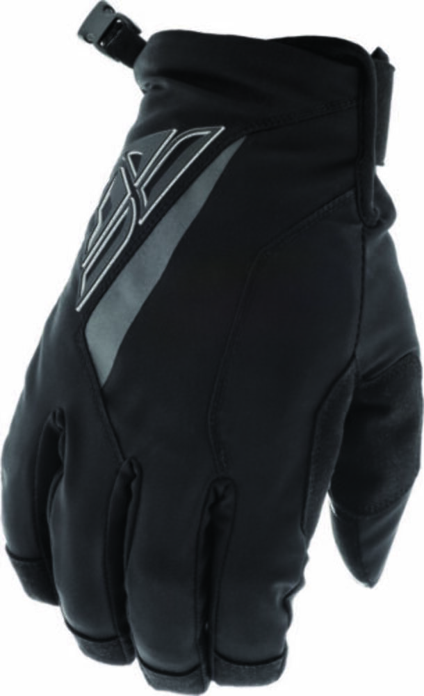 Fly Racing Title Gloves Black 371-04008 Size S/8