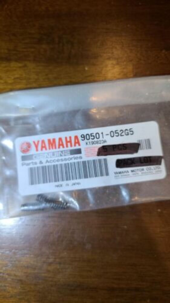 Yamaha 90501-052G5 Spring Genuine OEM New QTY2