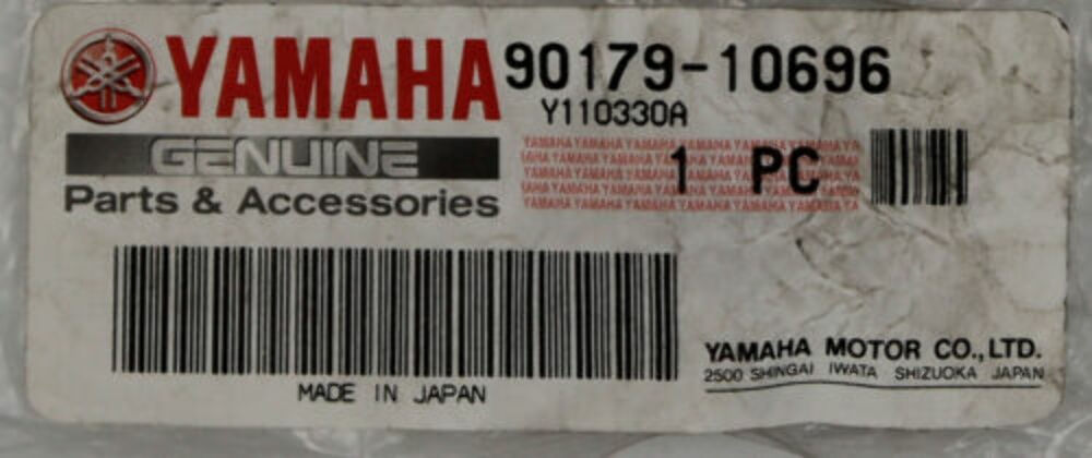 Genuine Yamaha Nut Part Number 90179-10696